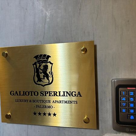 פלרמו Galioto Sperlinga Luxury Boutique Apartments מראה חיצוני תמונה